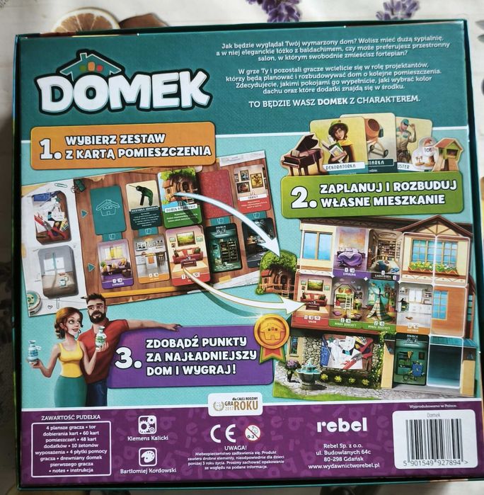 Gra planszowa DOMEK