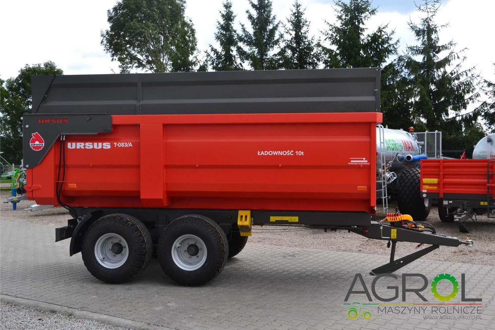 Przyczepa rolnicza URSUS D-610 10Ton Paletowa Plandeka + Stelaż PRONAR