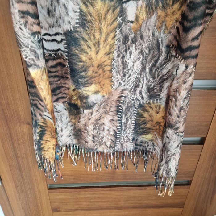 Szal damski dwustronny