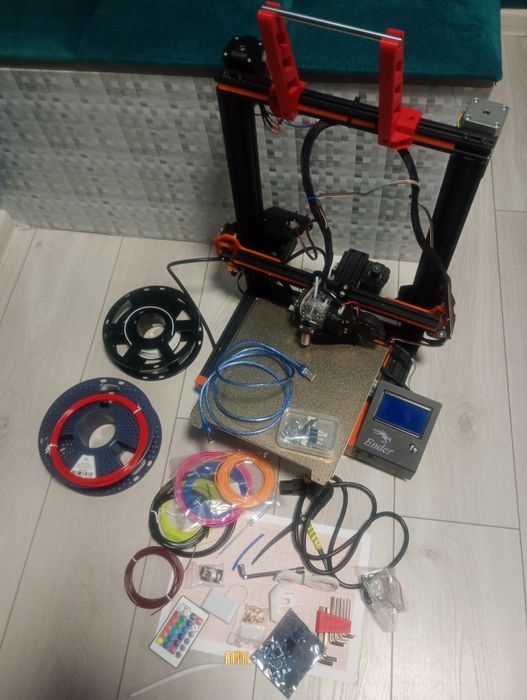 Zestaw + Drukarka 3D prawie sprawna