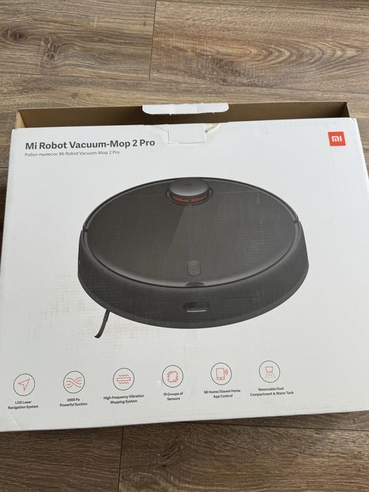 Робот-пилосос Xiaomi Mi Robot Vacuum Mop 2 Pro Black