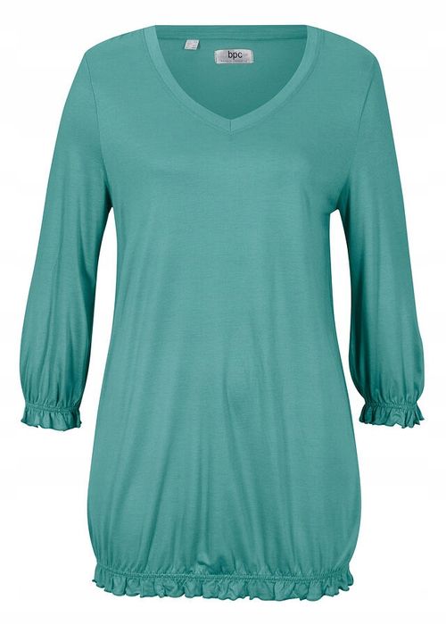 B.P.C bluzka z wiskozy z falbankami 44/46.