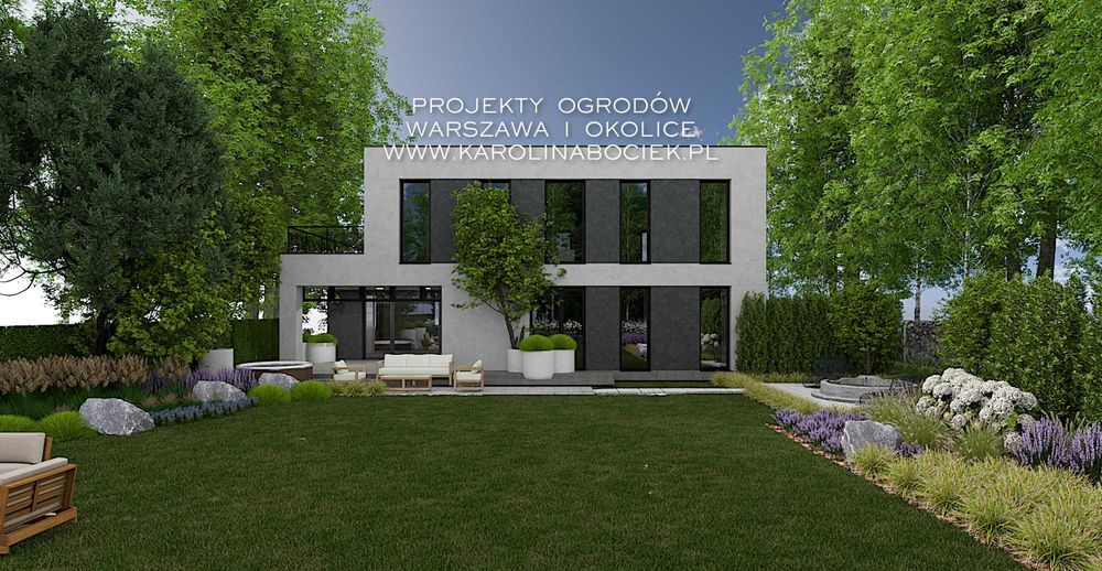 Architekt Krajobrazu, Warszawa i okolice, Projekty ogrodów, Realizacje