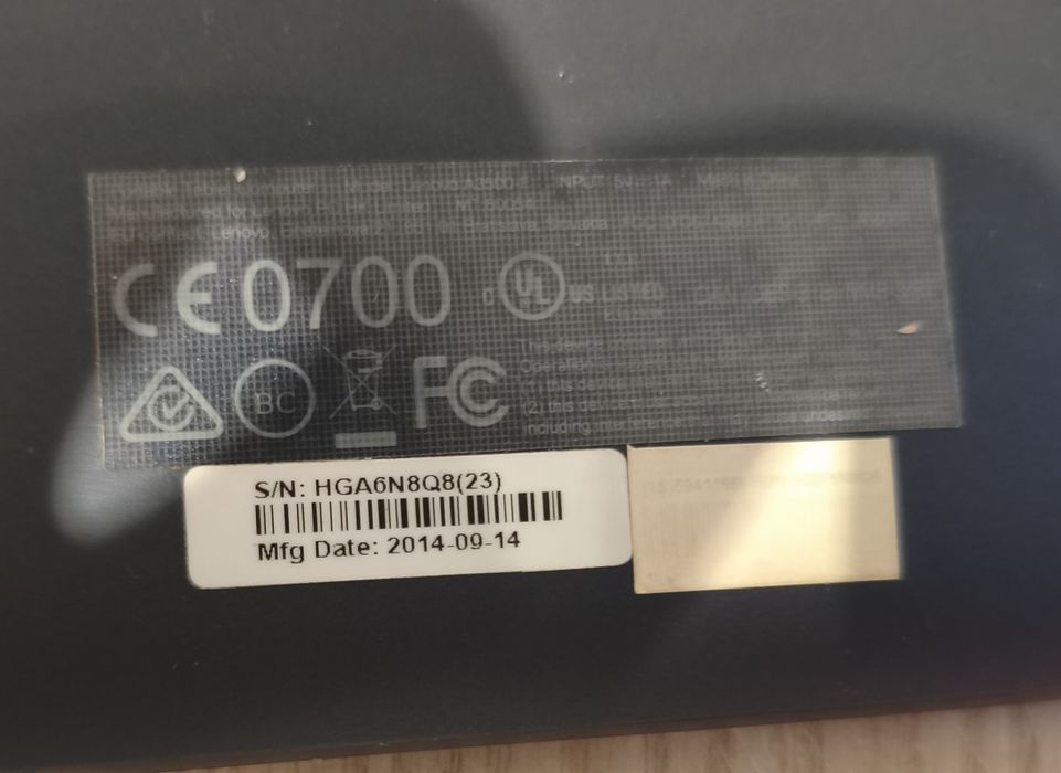 Tablet Lenovo A3500-F