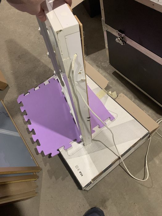 Beaty зеркало с лампочками