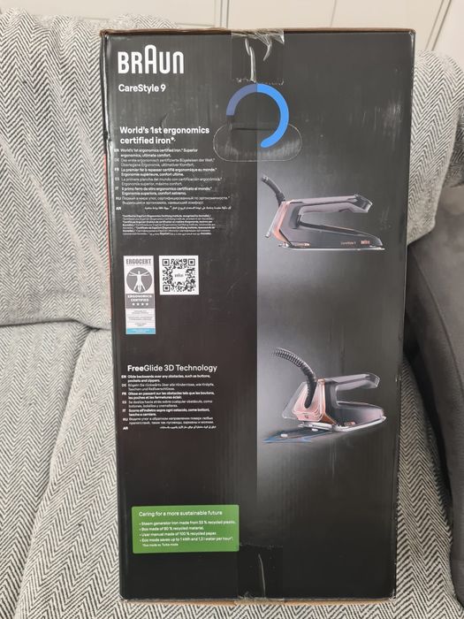 Ferro com caldeira Braun Carestyle 9