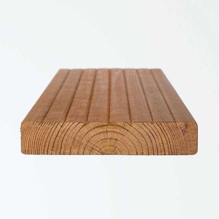 Deska tarasowa taras TERMO thermo sosna ryflowana 26x140 mm