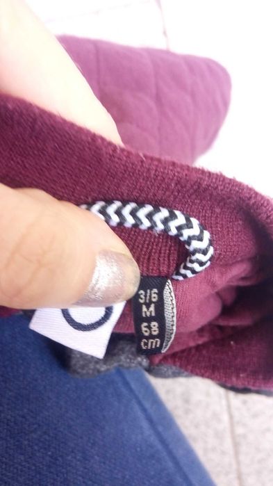 Casaco quentinho de menino (3-6 meses)