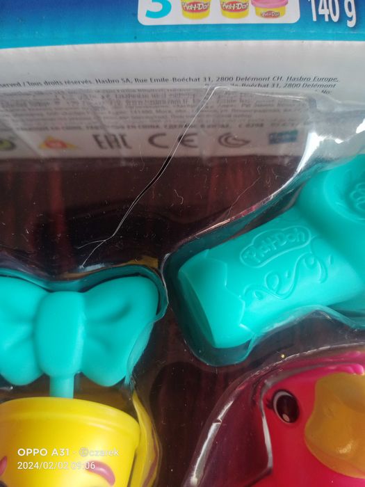 Play-doh town Hasbro, bez ciastoliny.