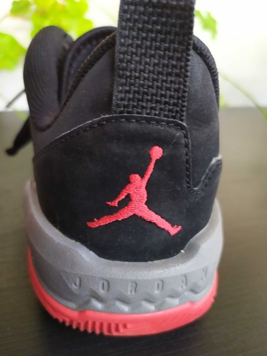 Jordan One Take 4 performance sneakers czarne z czerwonym Jumpman  40