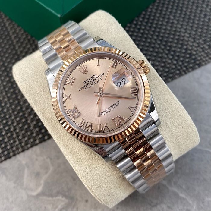 Rolex datejust oyster lady 36 mm годинник часы ролекс