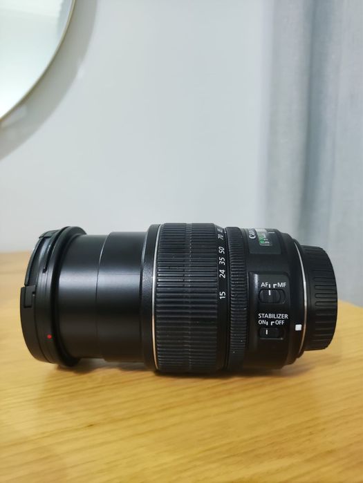 objetiva Canon EFS 15-85mm f/3.5-5.6 IS USM