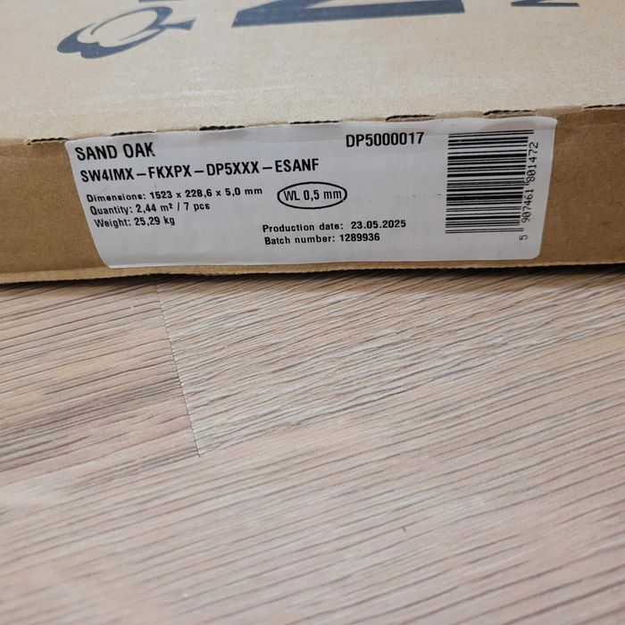 Barlinek nextstep dąb piaskowy.