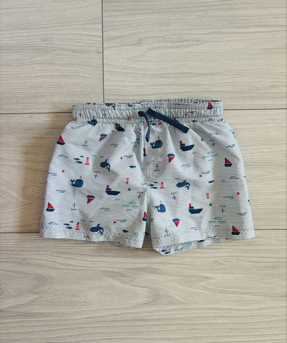 Spodenki szorty kąpielowe basenowe H&M 86/92