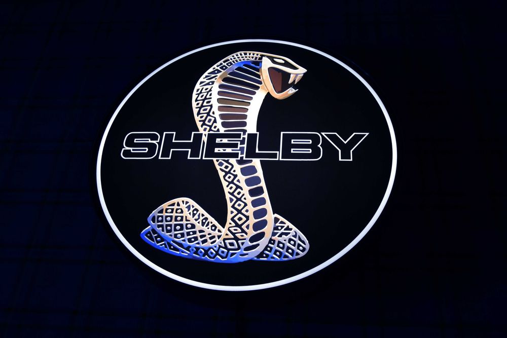 LED Neon FORD MUSTANG SHELBY, Szyld 3D, Podświetlane Logo, Prezent