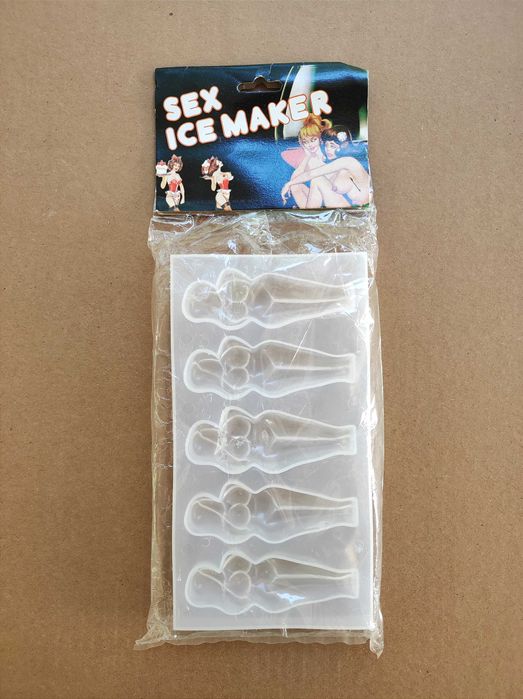 Formas gelo bebidas mulher nua e pénis despedida solteira/solteiro