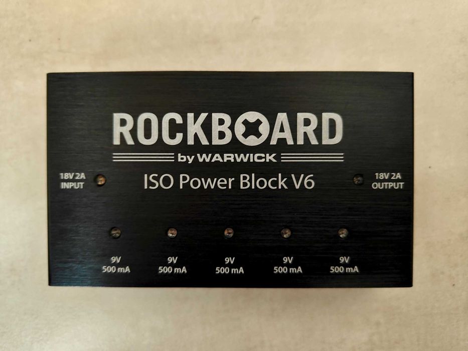 Fonte de alimentação Rockboard ISO Power Block V6