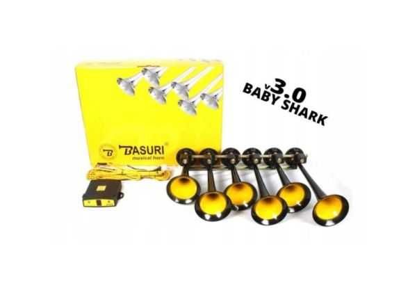 Sygnał fanfara Basuri 3.0 20 melodii klakson Bielsko-biała Baby shark