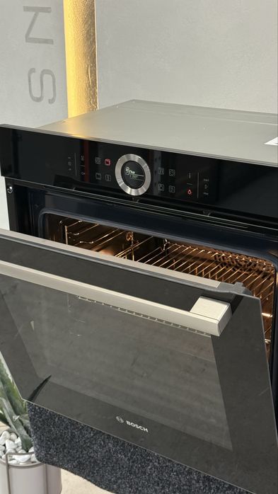 Комплект новий. Духовка HBG635BB1 та мікрохвтльовка BFL524MS0