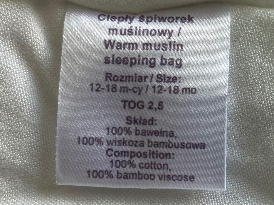Śpiworek niemowlęcy Maylily