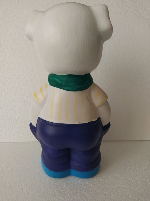 Duża świnka skarbonka stara 29 cm