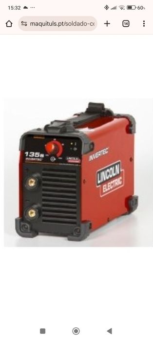 Maquina de soldar nova 135
