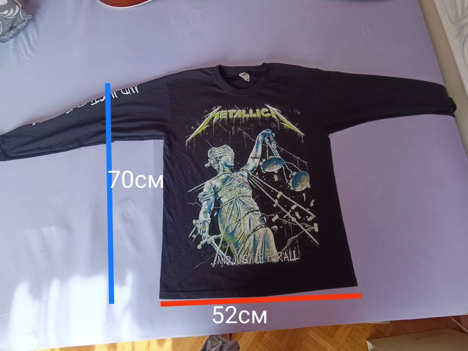 Футболки  з рок символікою (Metallica, Nirvana, Iron Maiden та інші