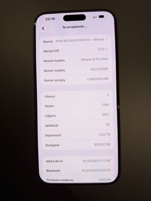 Iphone 15 Pro Max 1tb