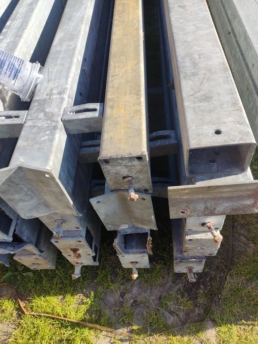 Profil ocynkowany 100x100x3, słup, wiata, magazyn