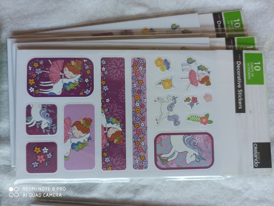 Нові! Забавні наклейки по 10 листів /уп.