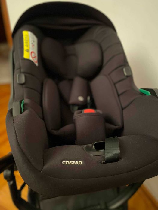Wózek 3w1 Bebetto Luca/ fotelik Cosmo