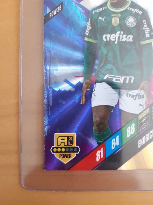 Carta Endrick Palmeiras Adrenalyn XL FIFA 365 Panini Real Madrid