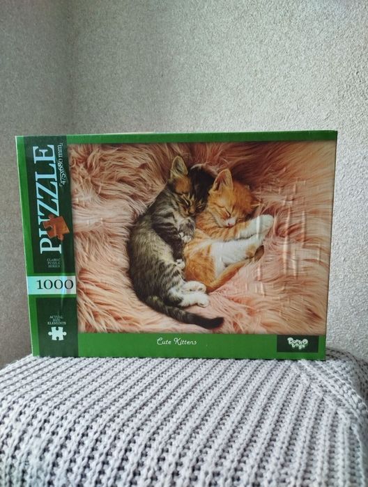 Пазлы 1000 деталей/2 упаковки