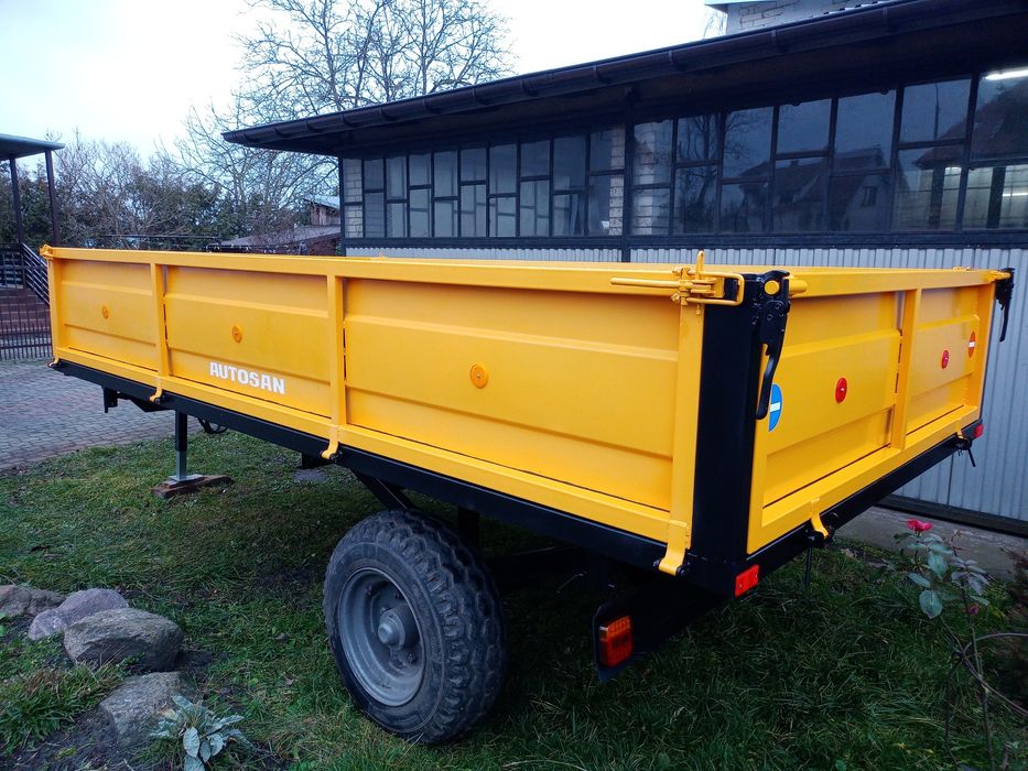 Przyczepa wywrotka 3 strony