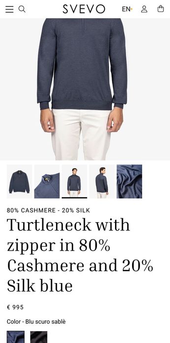 Светр чоловічий оригінал SVEVO