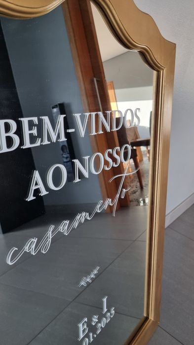 Espelho Decorativo para Casamentos e outros Eventos