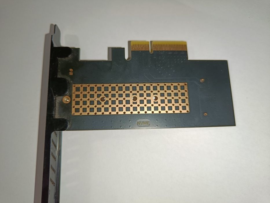 NVME M.2 ssd to pci-e x4