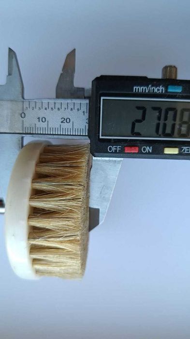 Щетка мягкая для химчистки автомобиля (детейлинг, полировка, насадка)