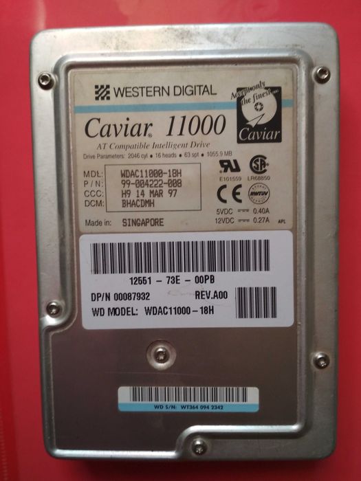 Жесткий диск Seagate Barracuda 7200.9 160 Gb, Western Digital Caviar