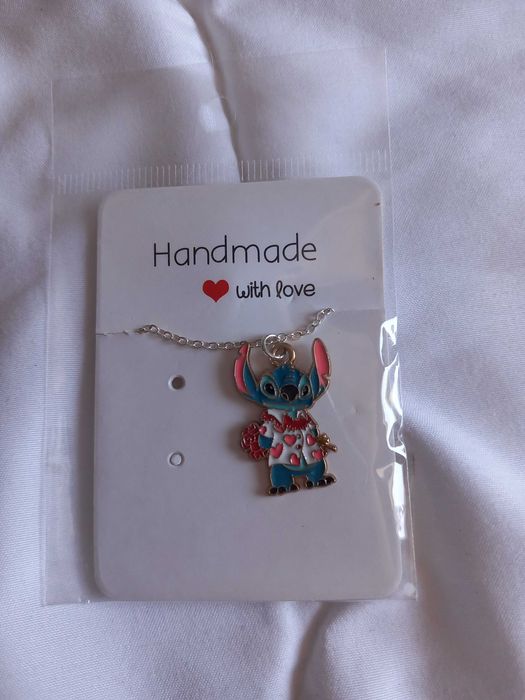 Colar a brincos Lilo e Stitch (novo)