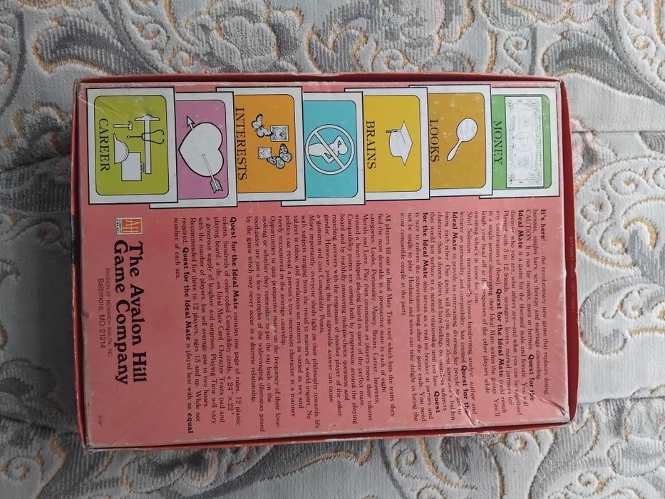 Jogo de tabuleiro vintage