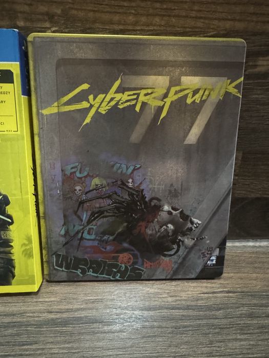 PlaySttaion Ps 4 Ps 5 Cyberpunk 2077 PL SteelBook!