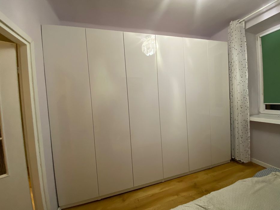 Szafa ikea pax biała w połysku