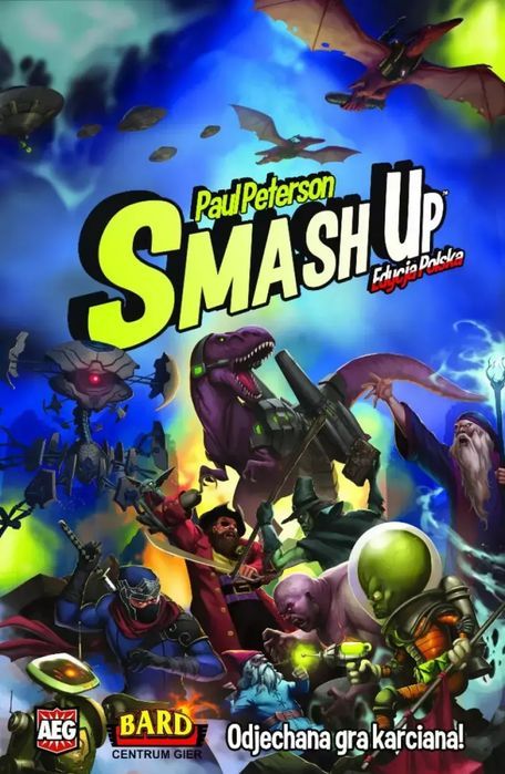 Smash Up! Odjechana gra karciana!. Bard Centrum Gier. Nowy Produkt