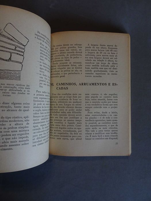 Livro O Nosso Jardim - Marques de Almieda