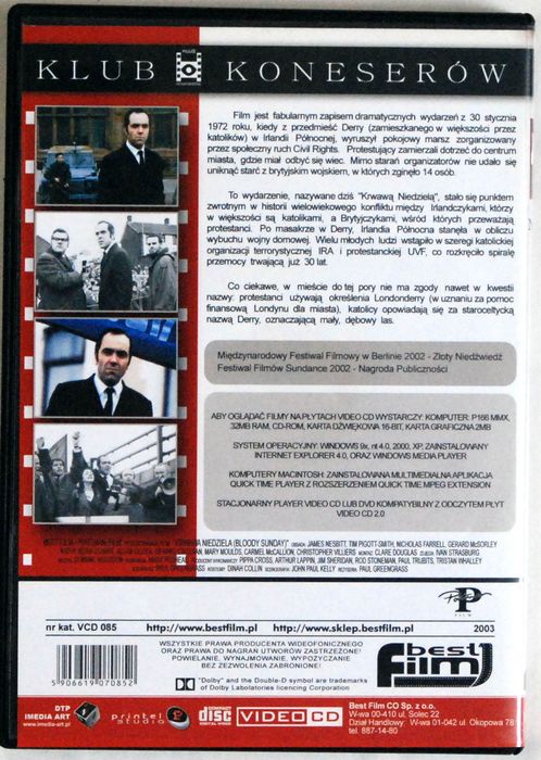 Krwawa Niedziela 2xVCD
