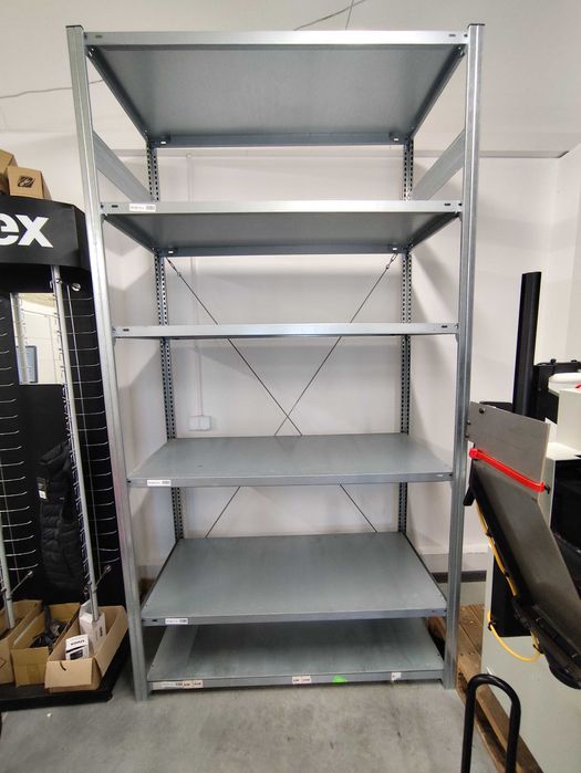 Regał półkowy stalowy magazynowy