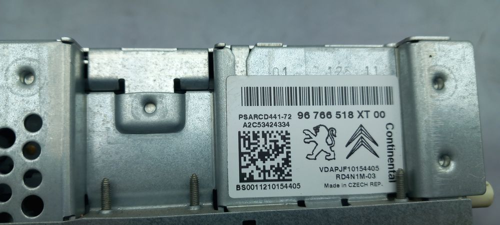 Rádio / auto-rádio PEUGEOT 207 (WA_, WC_)