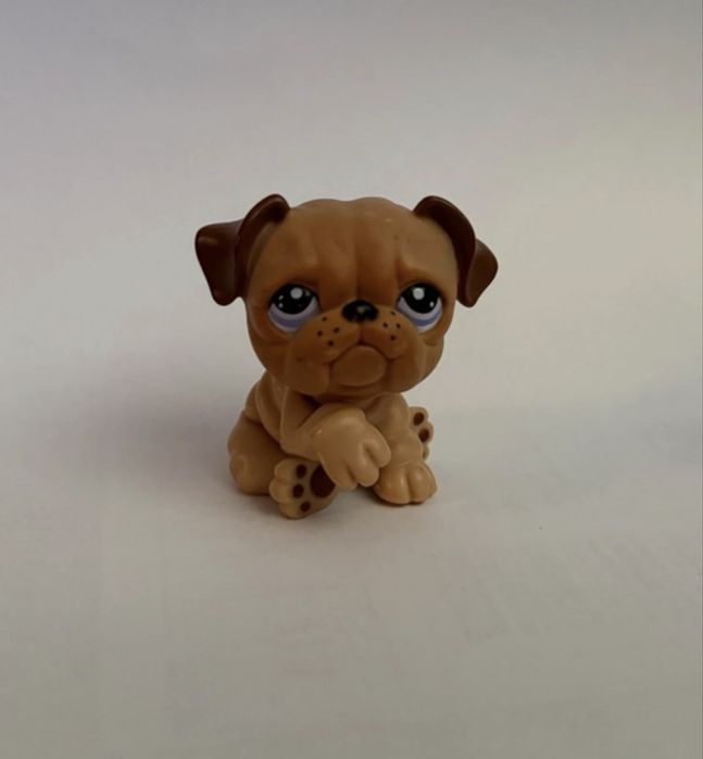 LPS #1489 Mops Buldog (Pug/ Bulldog) G2 Vintage Hasbro