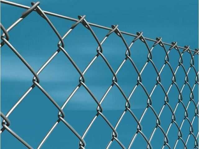 Сетка Рабица в Полимере,Оцинкованная, Рулоны 10м (яч. 50,35мм.)